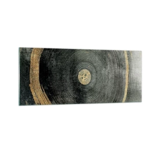 Glasbild - Bild auf glas - Veränderung und Beständigkeit - 100x40 cm