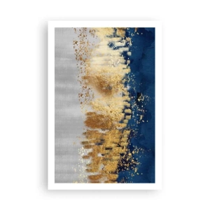 Poster - Moderne Komposition mit Glanz - 61x91 cm