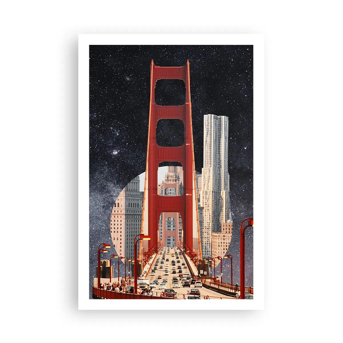 Poster - Immer im Mittelpunkt - 61x91 cm