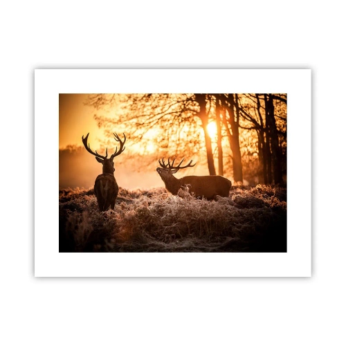 Poster - Der Traum eines Jägers - 40x30 cm