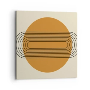 Bild auf Leinwand - Leinwandbild - Perfekter Plan - 70x70 cm