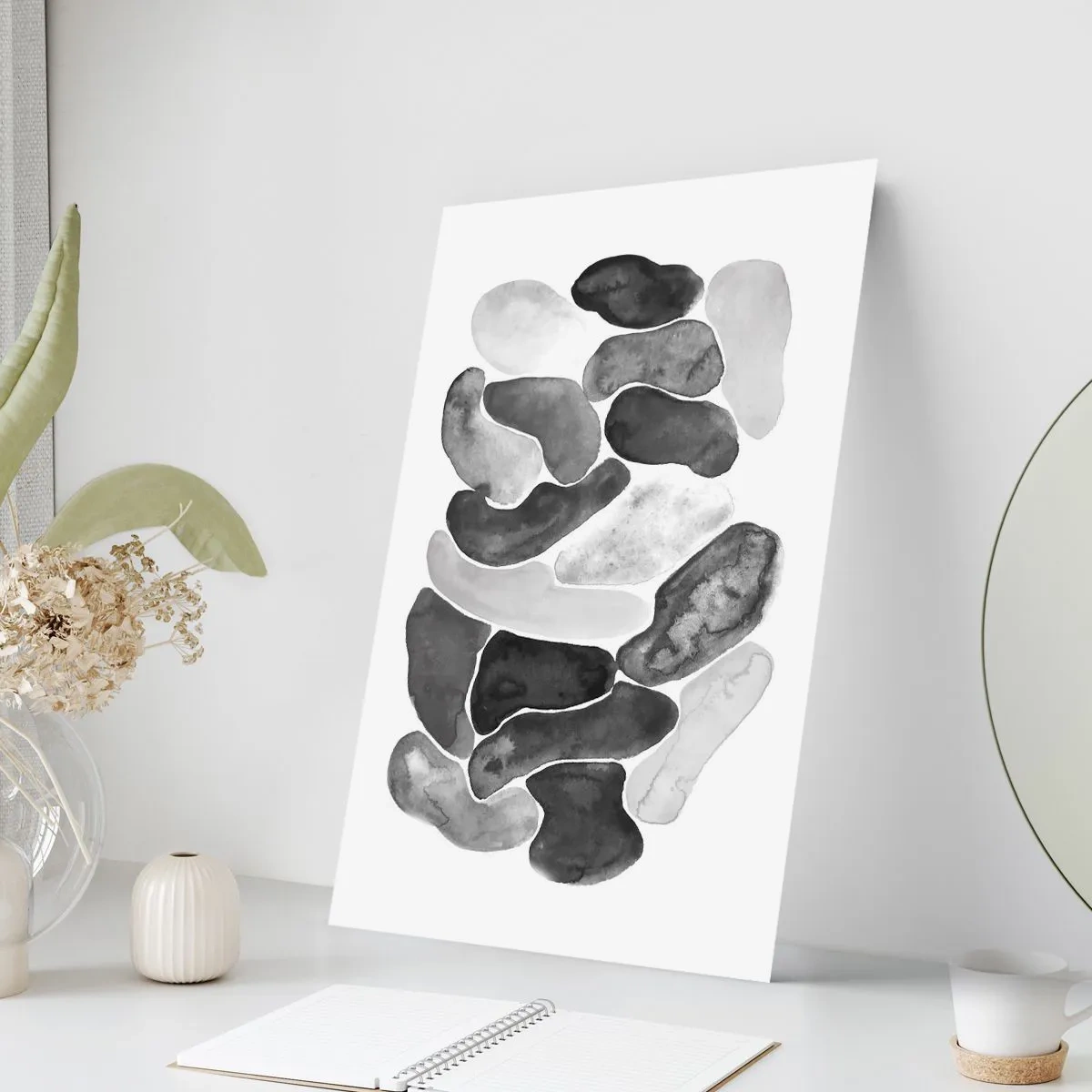 Poster - Felsige Abstraktion - 40x50 cm
