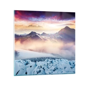 Glasbild - Bild auf glas - Die Kraft und Reinheit der Natur - 30x30 cm