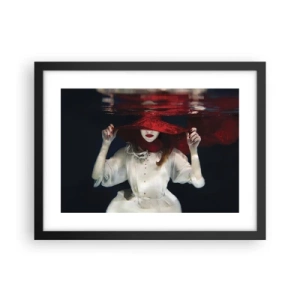 Poster in einem schwarzem Rahmen - Boshafte Göttin in der slawischen Mythologie - 40x30 cm