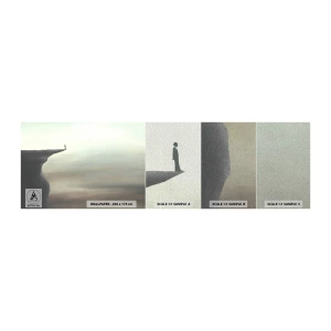 Fototapeten Muster Premium Sand - Nach oben, natürlich! - Cliff, Natur, Tourist - 100x30 cm