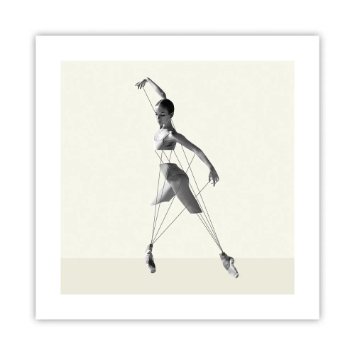 Poster - Im Theater der Welt - 40x40 cm