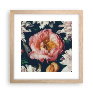 Poster in einem Rahmen aus heller Eiche - Mit barocker Pracht - 30x30 cm