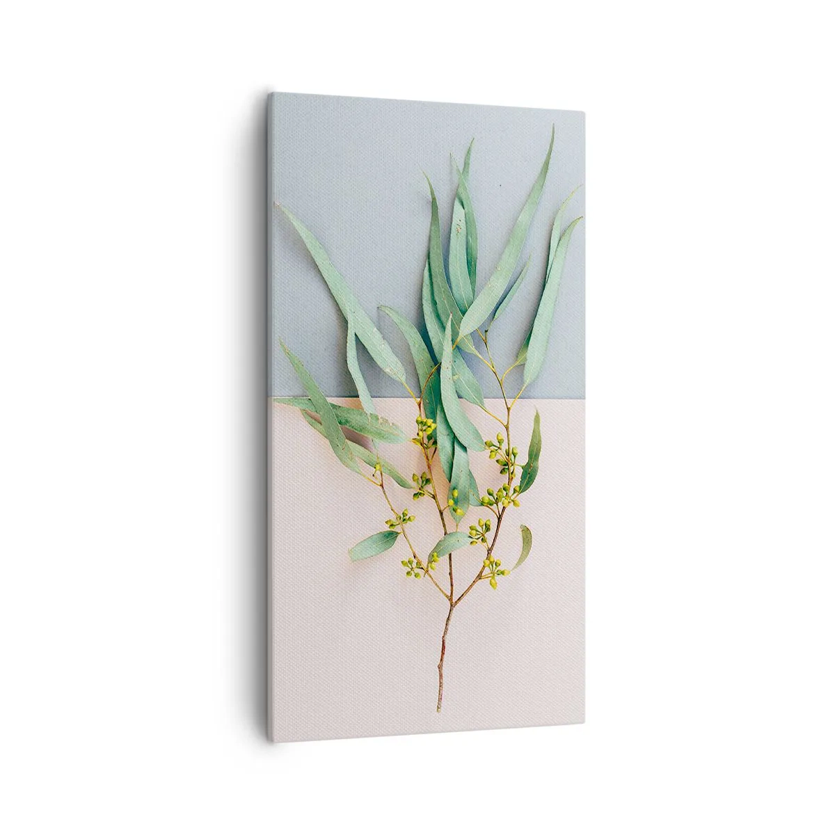 Bild auf Leinwand - Leinwandbild - Pastellige Subtilität - 55x100 cm