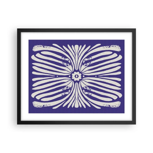 Poster in einem schwarzem Rahmen - Ethnische Inspirationen - 50x40 cm