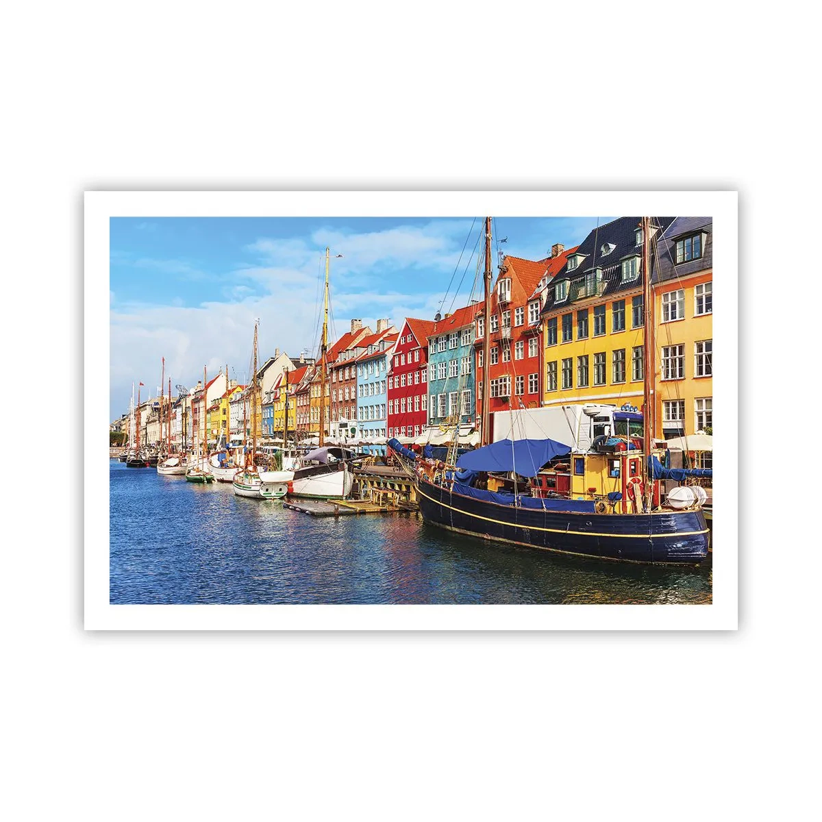 Poster - Fröhlicher Kai - 91x61 cm