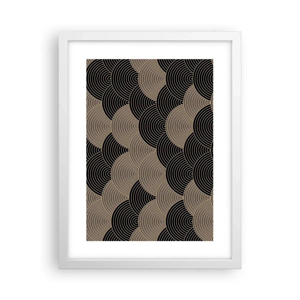 Poster in einem weißen Rahmen - Einheit in der Vielfalt - 30x40 cm