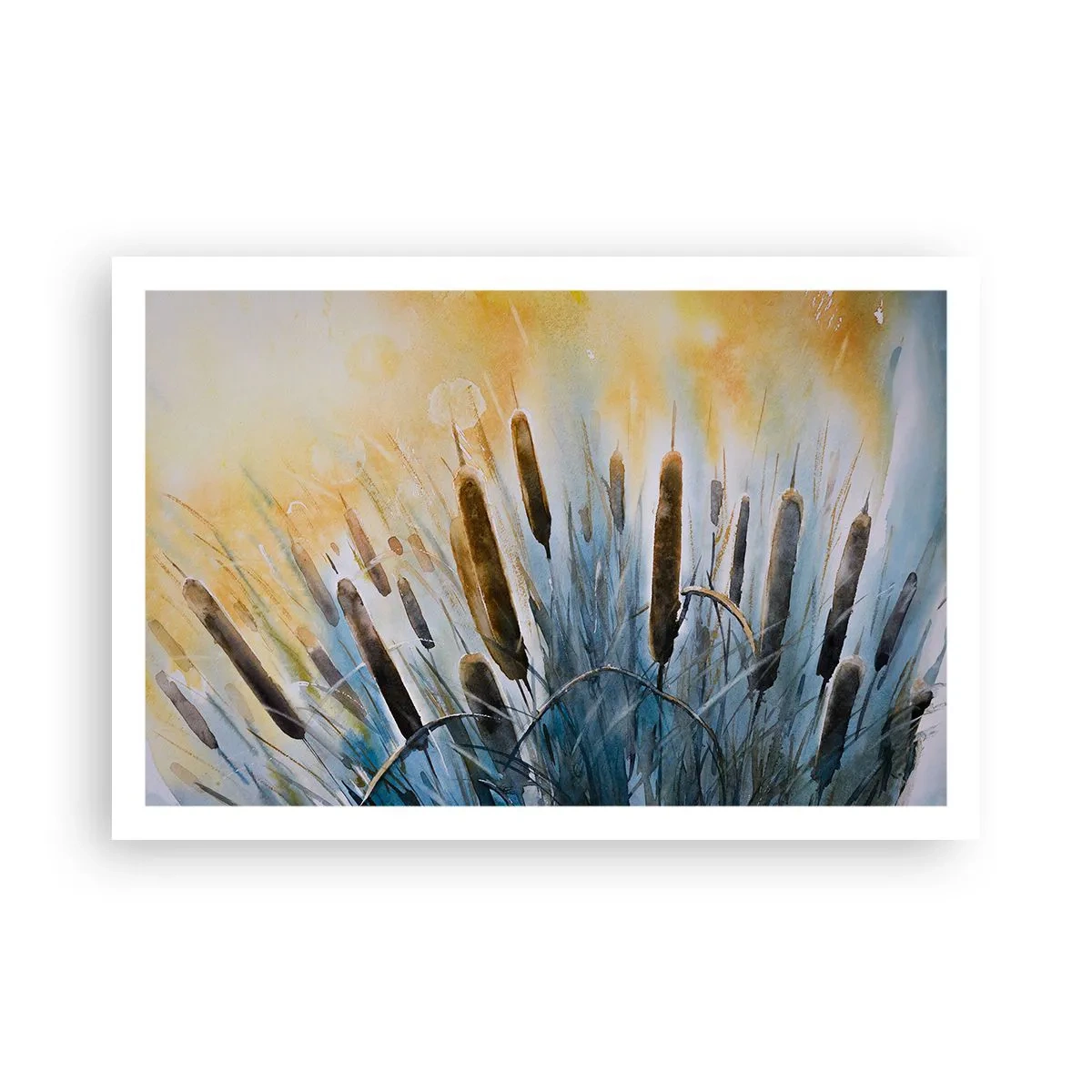 Poster - Die Kälte des Wassers, die Hitze der Sonne - 91x61 cm