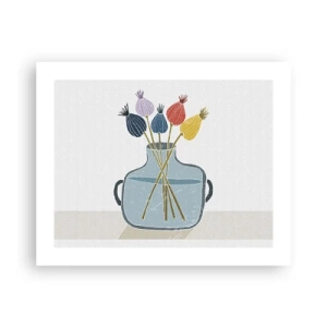 Poster - Es ist mucksmäuschenstill - 50x40 cm