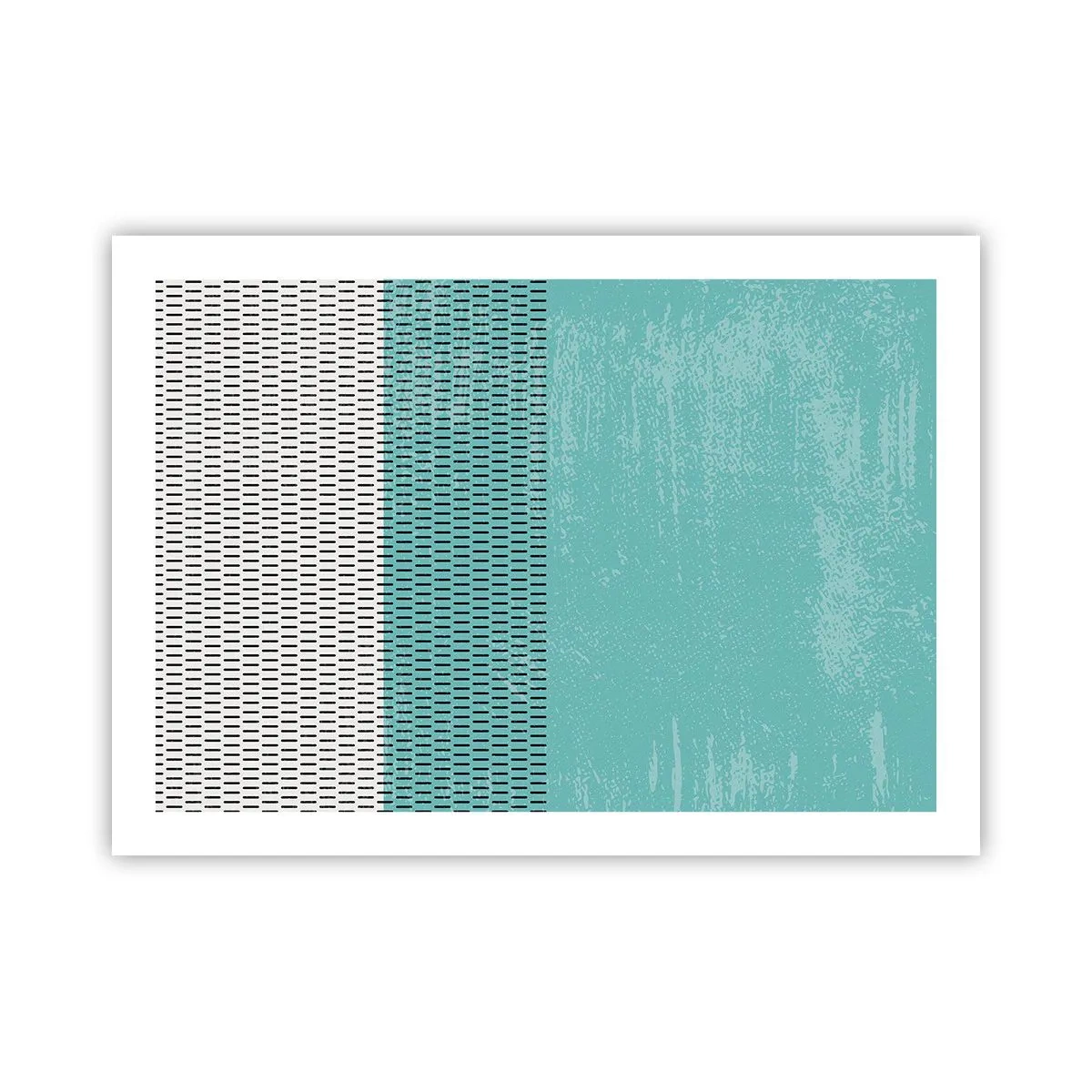 Poster - Eine ausgewogene Komposition - 70x50 cm