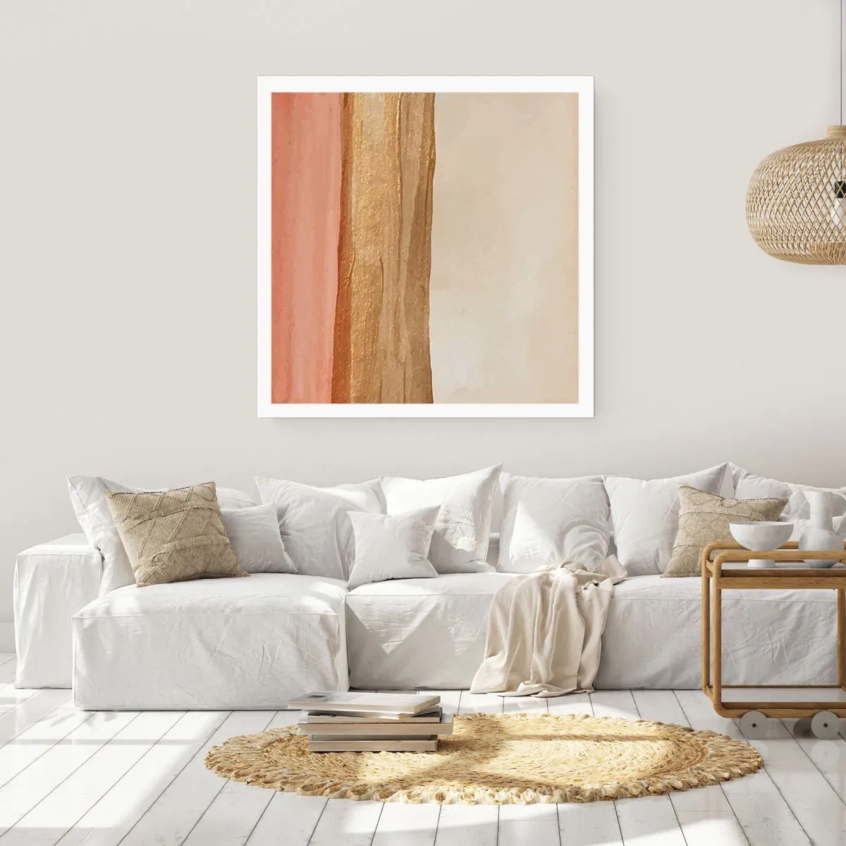 Poster - Vertikale Komposition - 40x40 cm