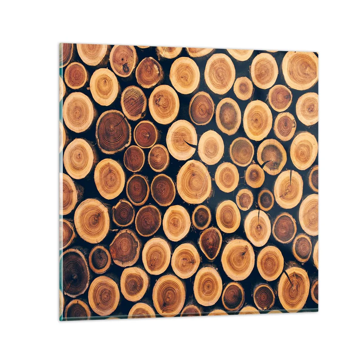 Glasbild - Bild auf glas - Wie alt sehe ich aus? - 50x50 cm