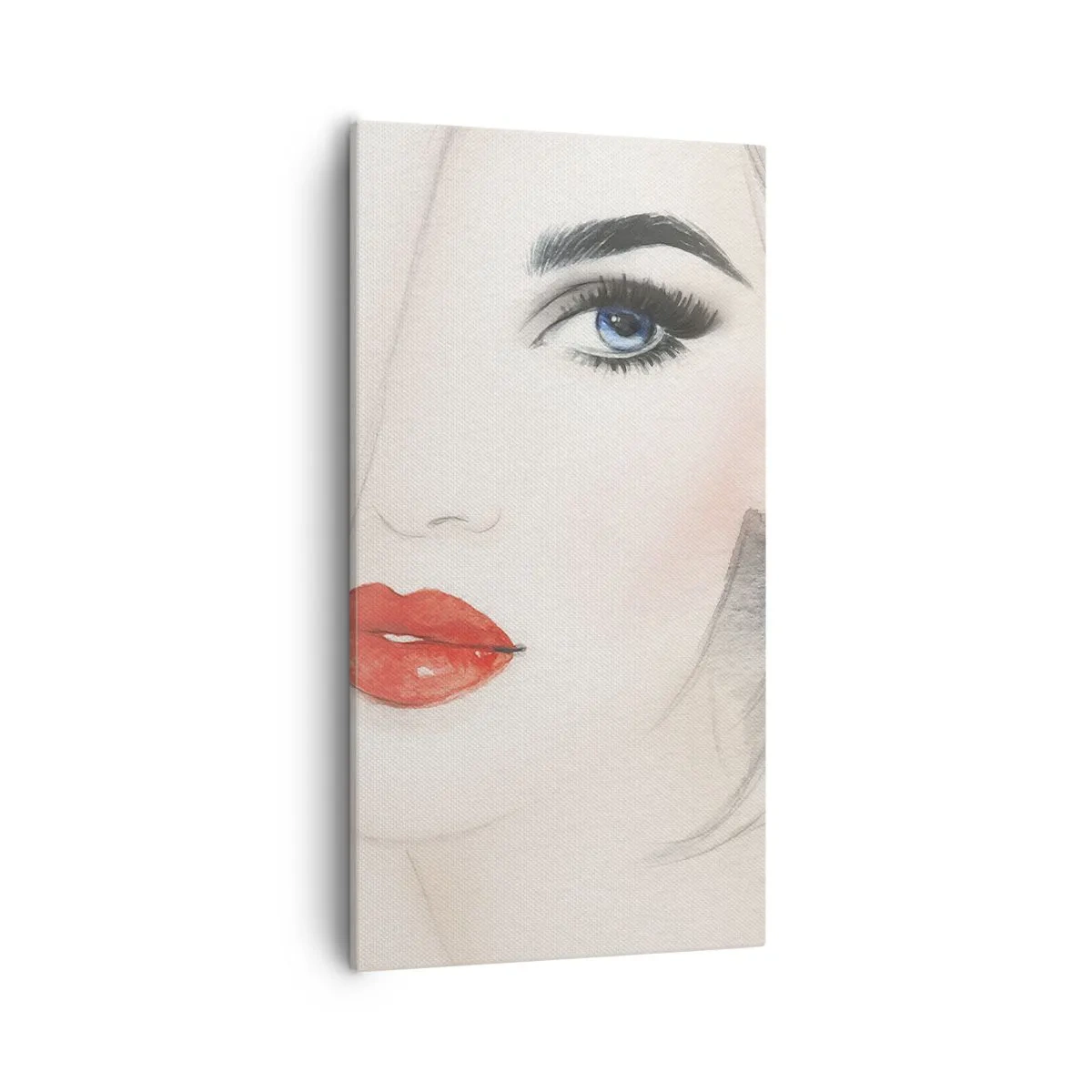 Bild auf Leinwand - Leinwandbild - Es hypnotisiert und berauscht - 55x100 cm