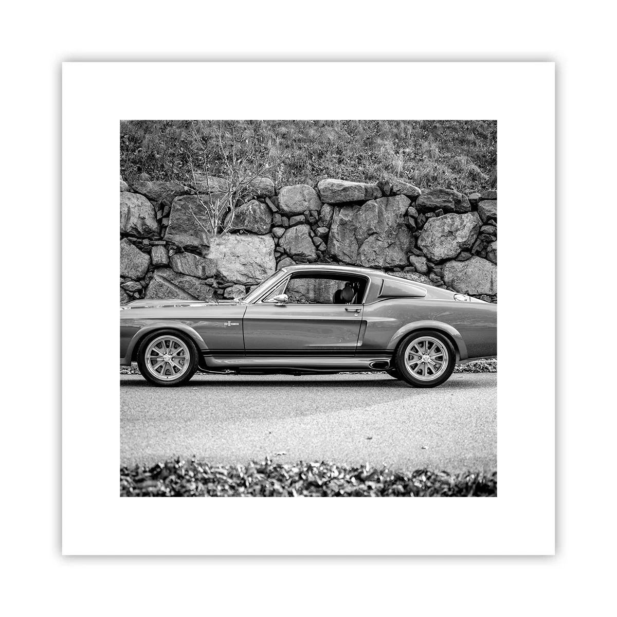 Poster - Die Legende der 1960er - 30x30 cm