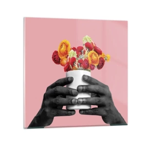 Glasbild - Bild auf glas - Die Apotheose des Lebens - 40x40 cm