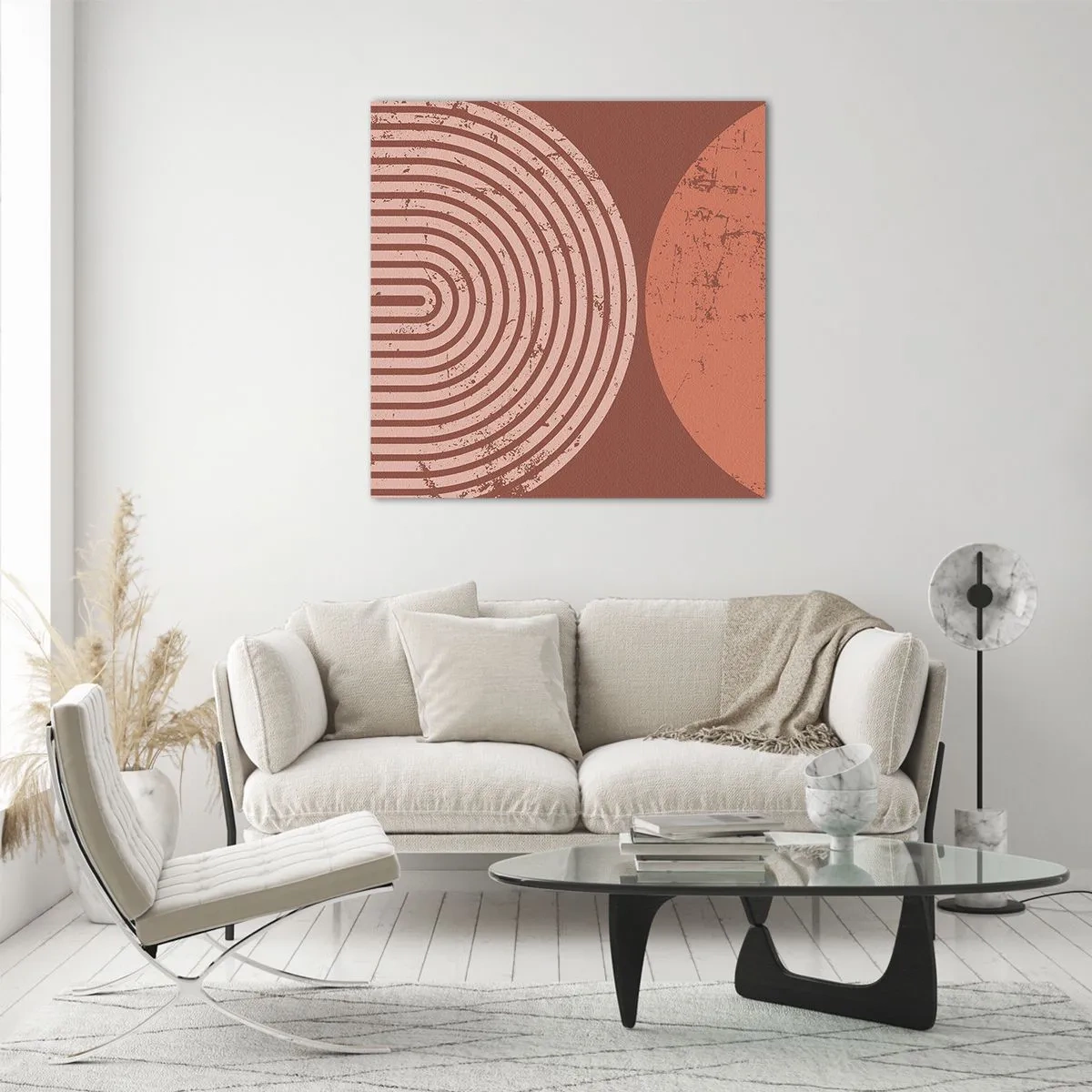 Glasbild - Bild auf glas - Enge Beziehung - 50x50 cm