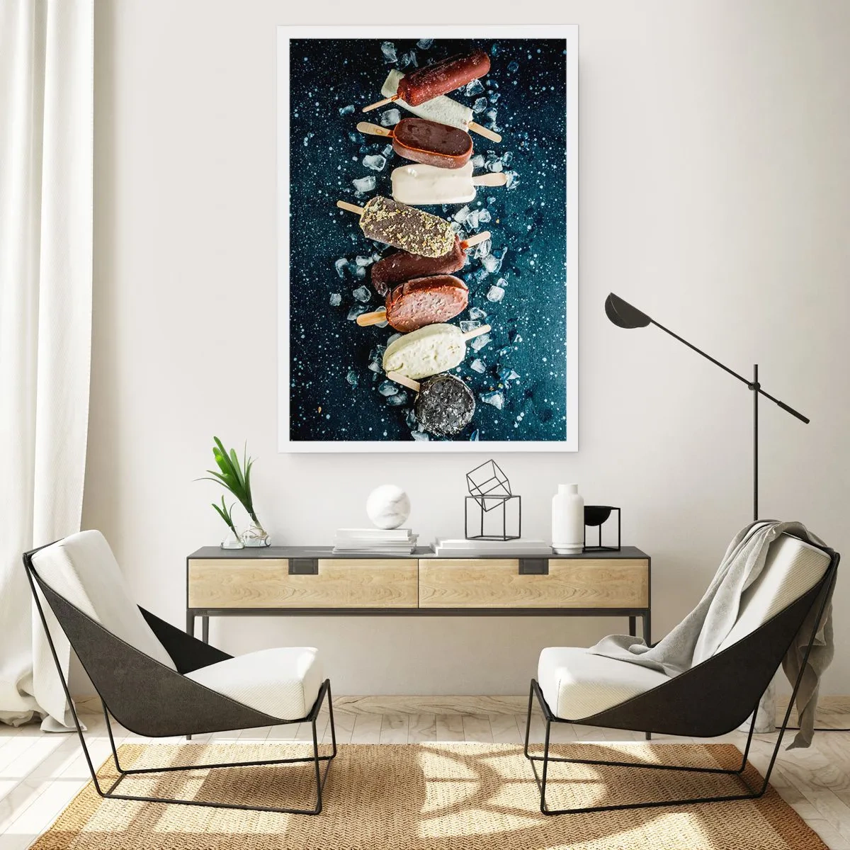 Poster - Geschmack des heißen Sommers - 40x50 cm