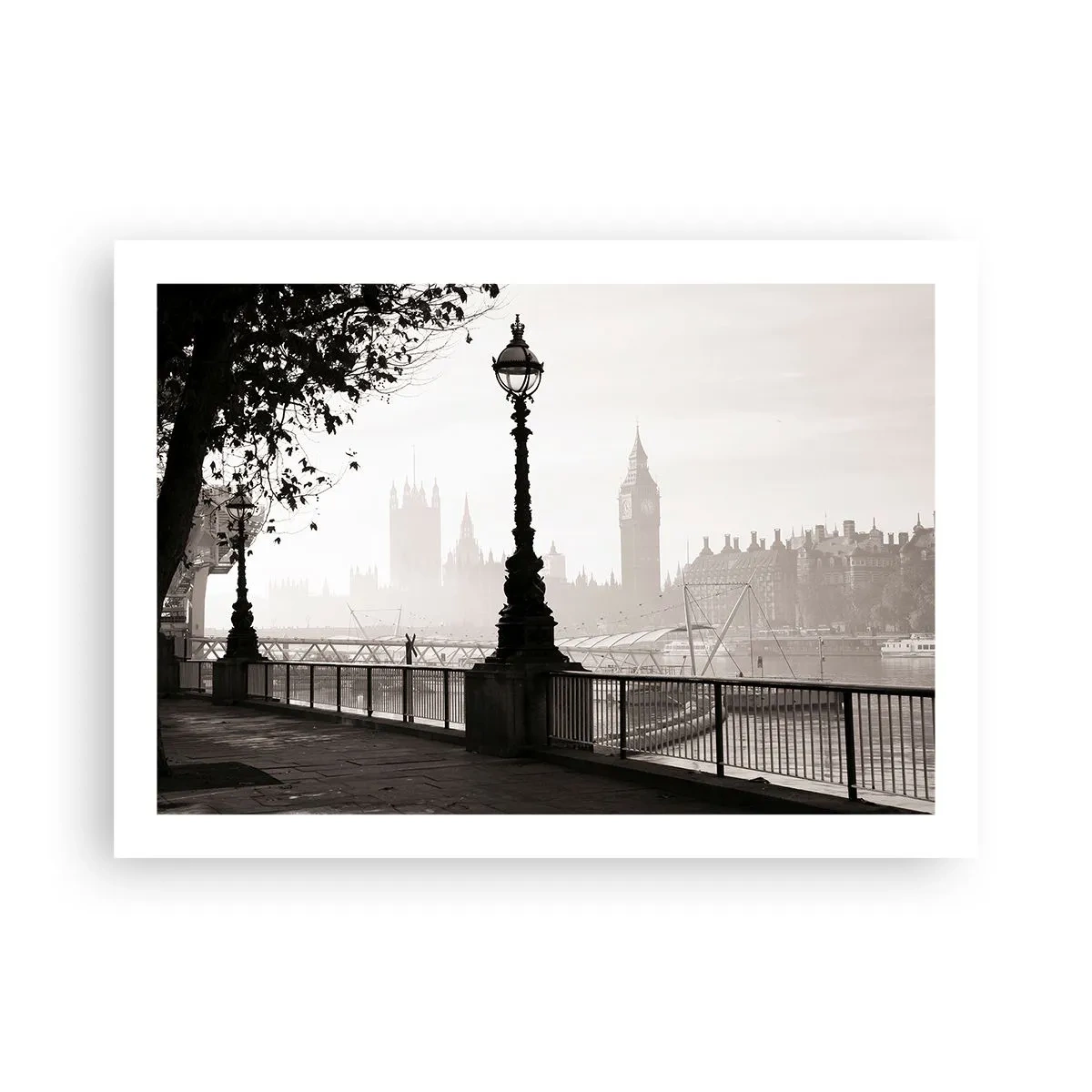 Poster - Londoner Morgen - 70x50 cm