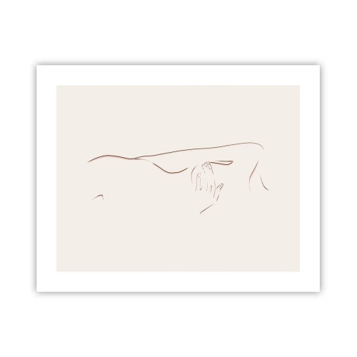 Poster - Die Form des Verlangens - 50x40 cm