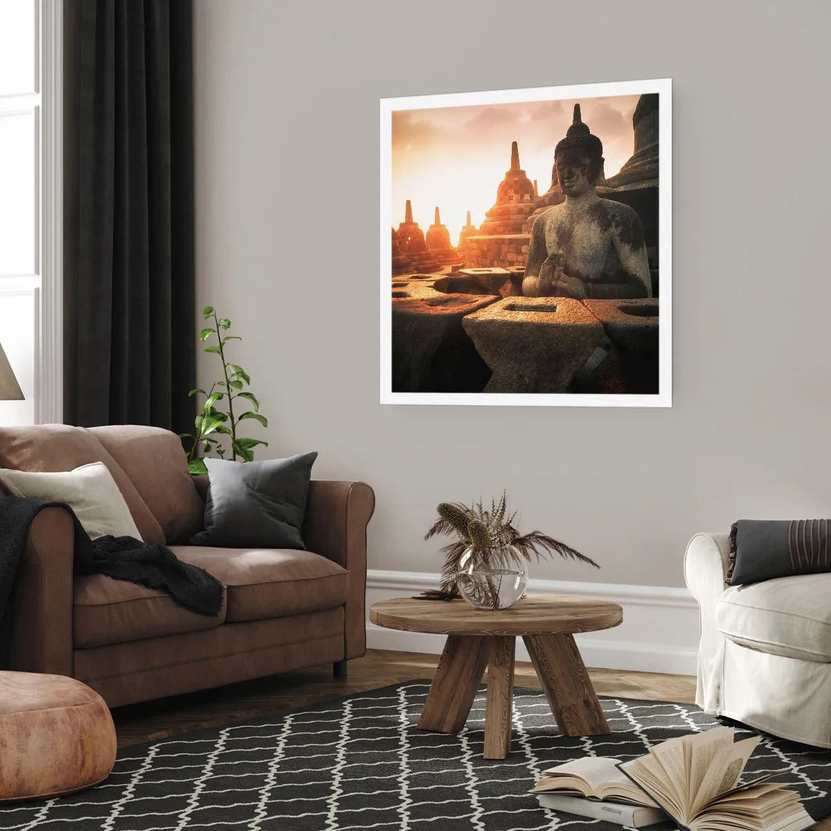 Poster - Wetter der großen Weisheit - 60x60 cm