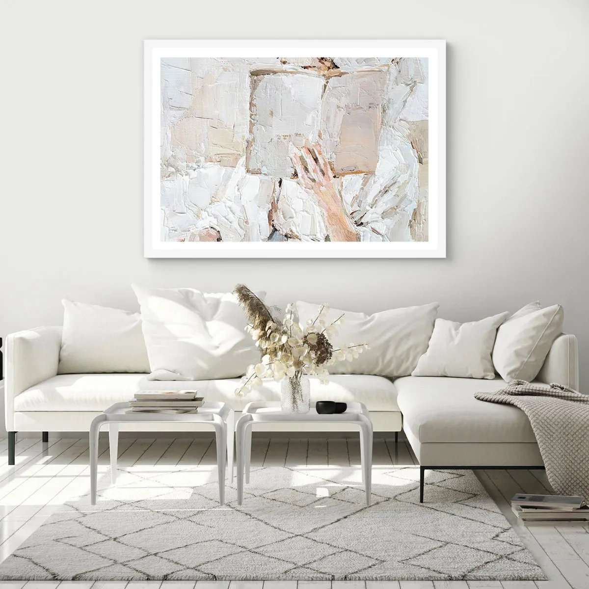 Poster in einem weißen Rahmen - In einer anderen Welt - 50x40 cm