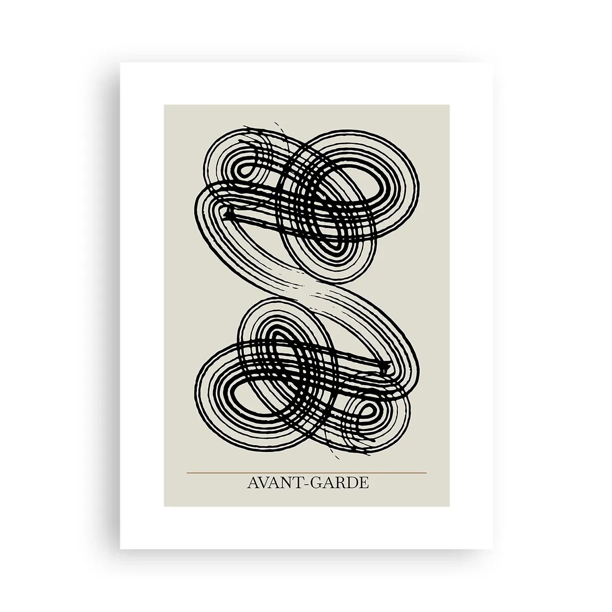 Poster - Es kam spontan heraus - 30x40 cm