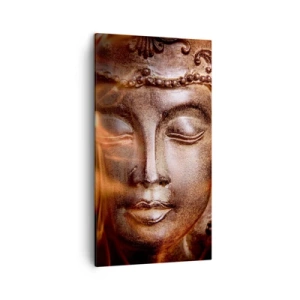 Bild auf Leinwand - Leinwandbild - Es existiert nur hier und jetzt - 45x80 cm