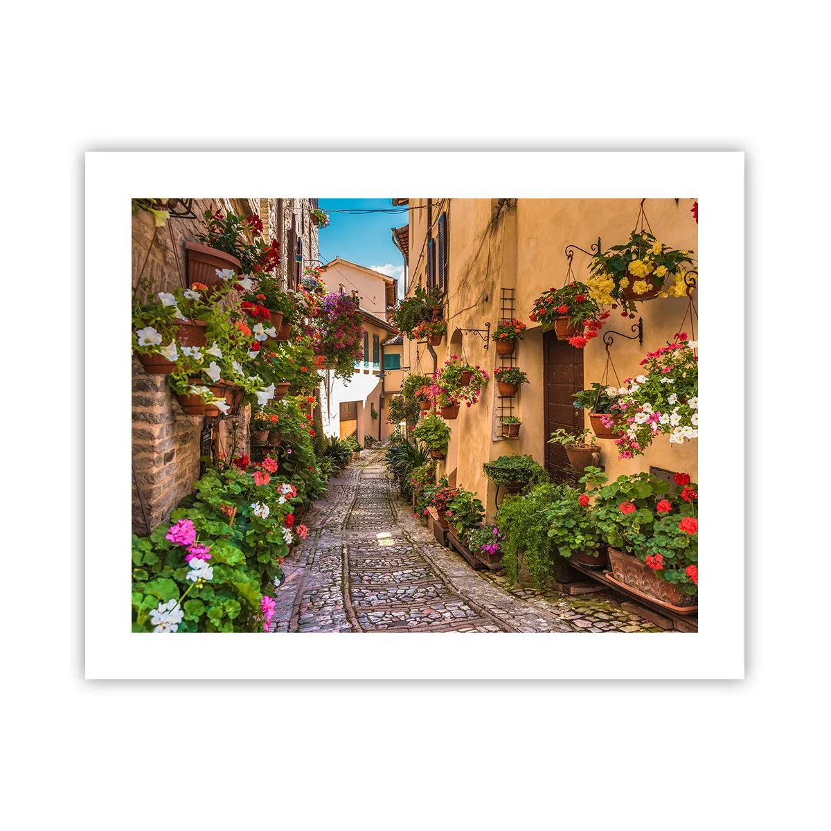 Poster - Italienische Gasse - 50x40 cm