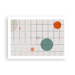 Poster - Gefangen. Wir oder sie? - 70x50 cm