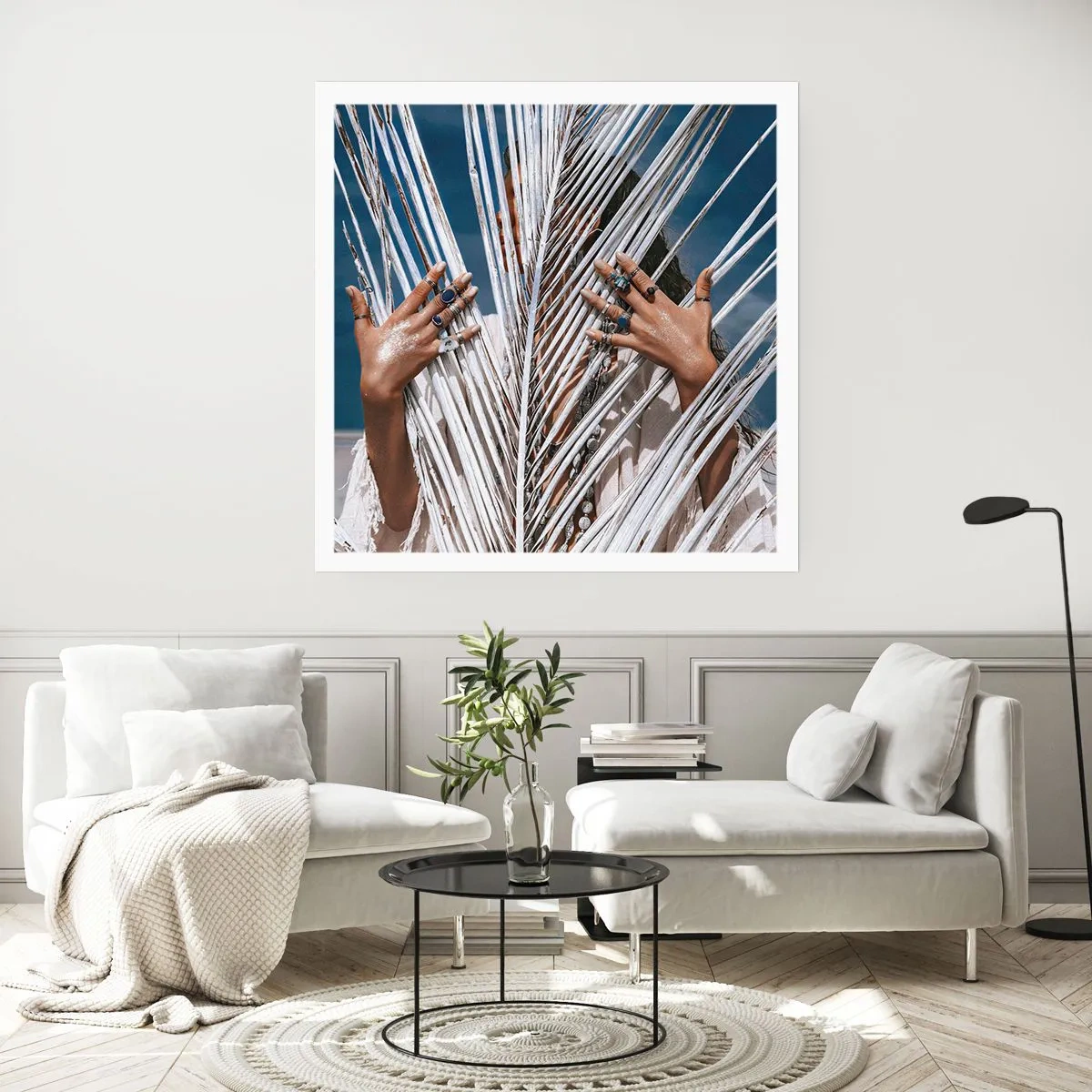 Poster - Das Mädchen des Schamanen? - 50x50 cm