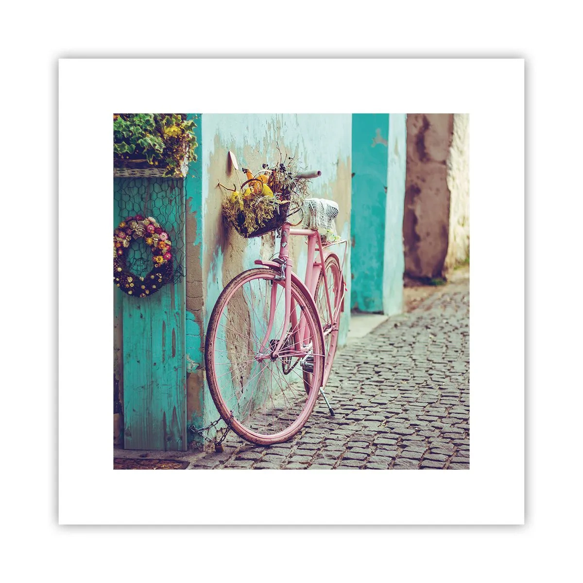 Poster - Ich komme gleich wieder - 30x30 cm