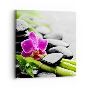 Bild auf Leinwand - Leinwandbild - In ruhiger Balance - 30x30 cm