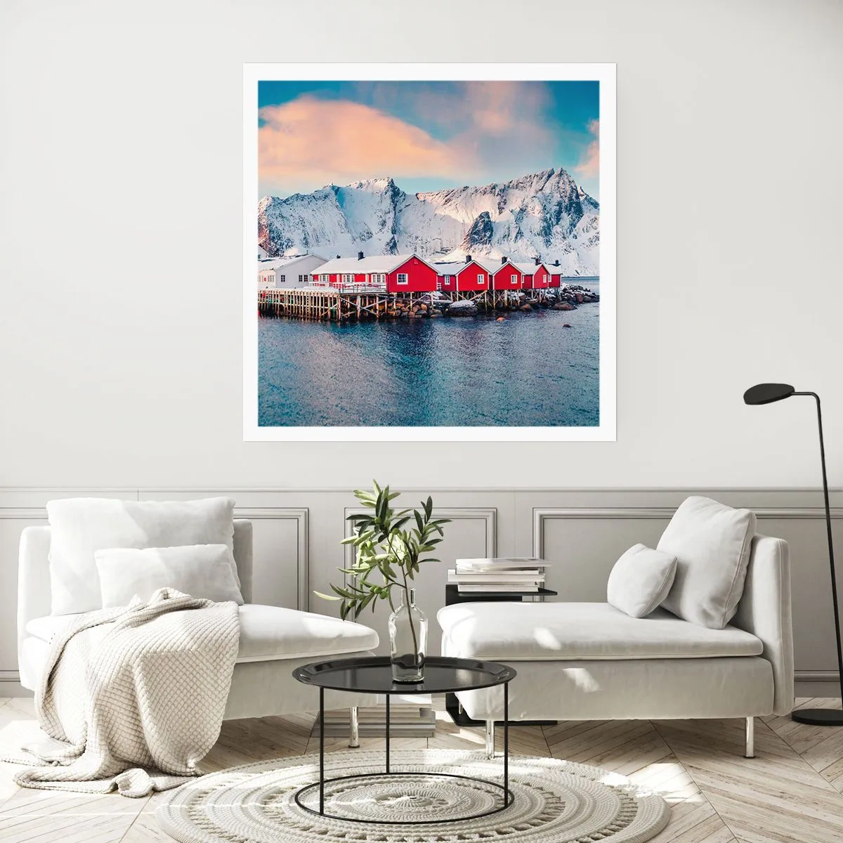 Poster - Nördlicher Rückzug - 40x40 cm