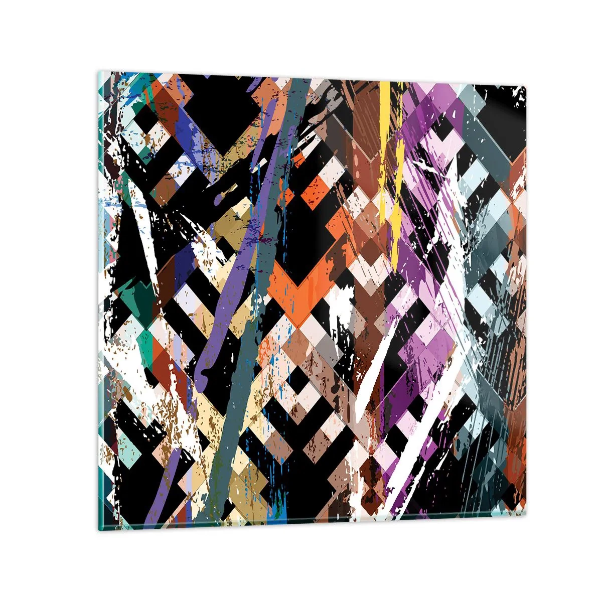 Glasbild - Bild auf glas - Quadriert - 40x40 cm