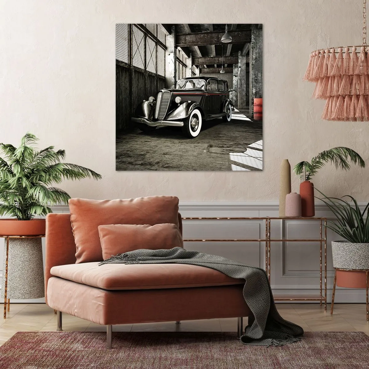 Bild auf Leinwand - Leinwandbild - Die ewige Eleganz der 1930er Jahre - 60x60 cm