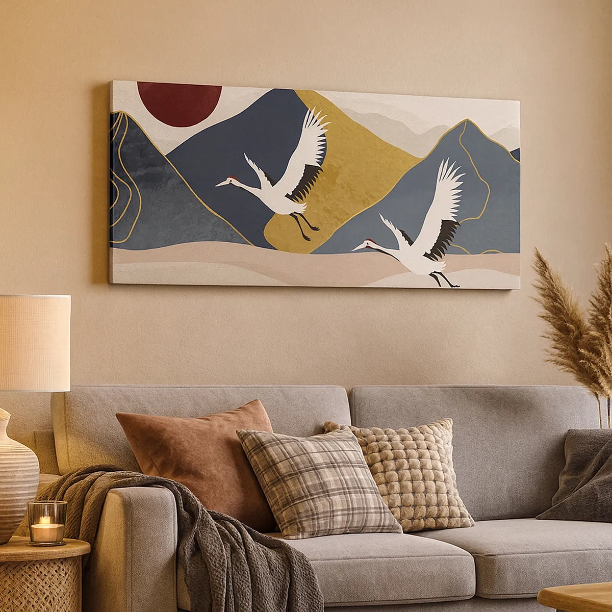 Bild auf Leinwand - Leinwandbild - Es ist wieder ein Tag VERFLOGEN - 30x30 cm