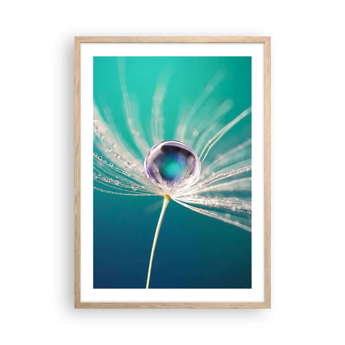 Poster in einem Rahmen aus heller Eiche - Mystischer Moment - 50x70 cm