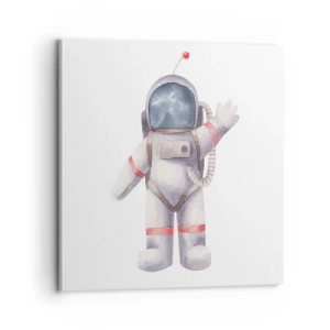 Bild auf Leinwand - Leinwandbild - Bis dann! - 70x70 cm