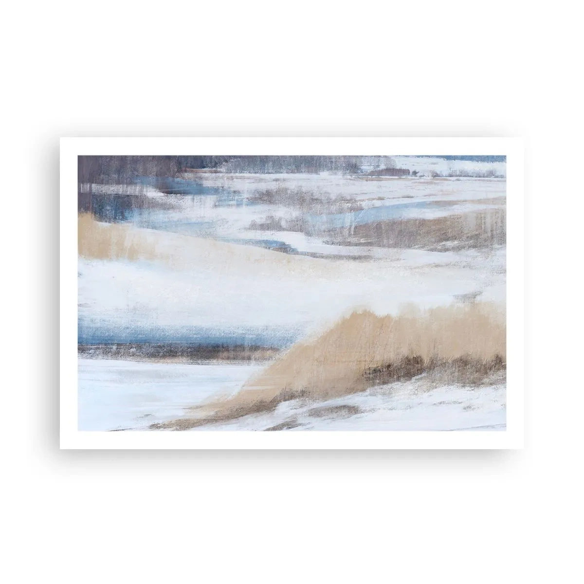 Poster - Winterkomposition - 91x61 cm