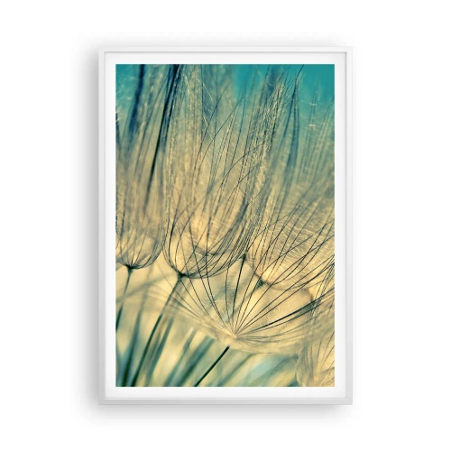 Poster in einem weißen Rahmen - In Erwartung des Windes - 70x100 cm