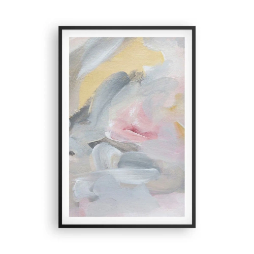 Poster in einem schwarzem Rahmen - In einer Pastellwelt - 61x91 cm