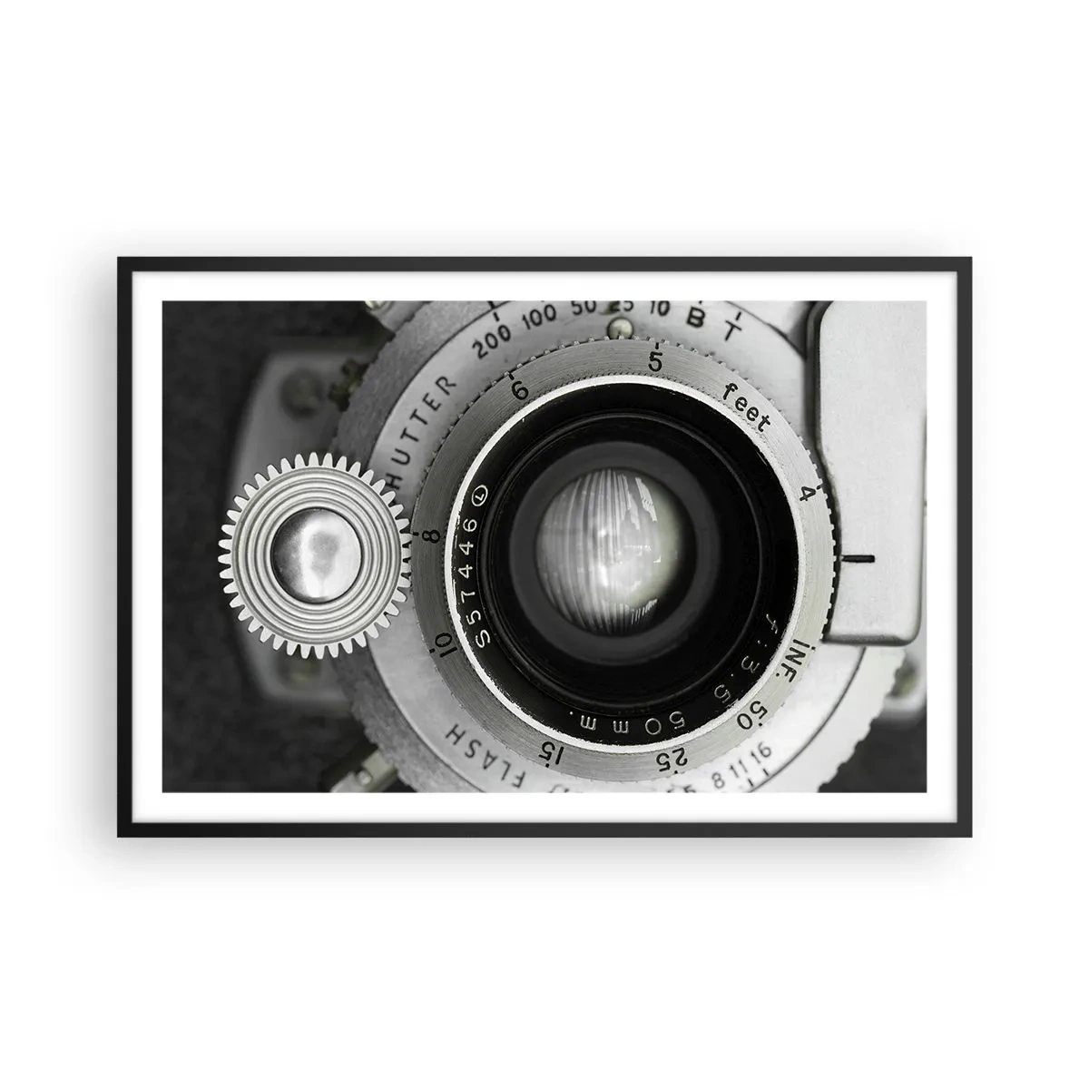 Poster in einem schwarzem Rahmen - Eine Story über Hollywood - 91x61 cm