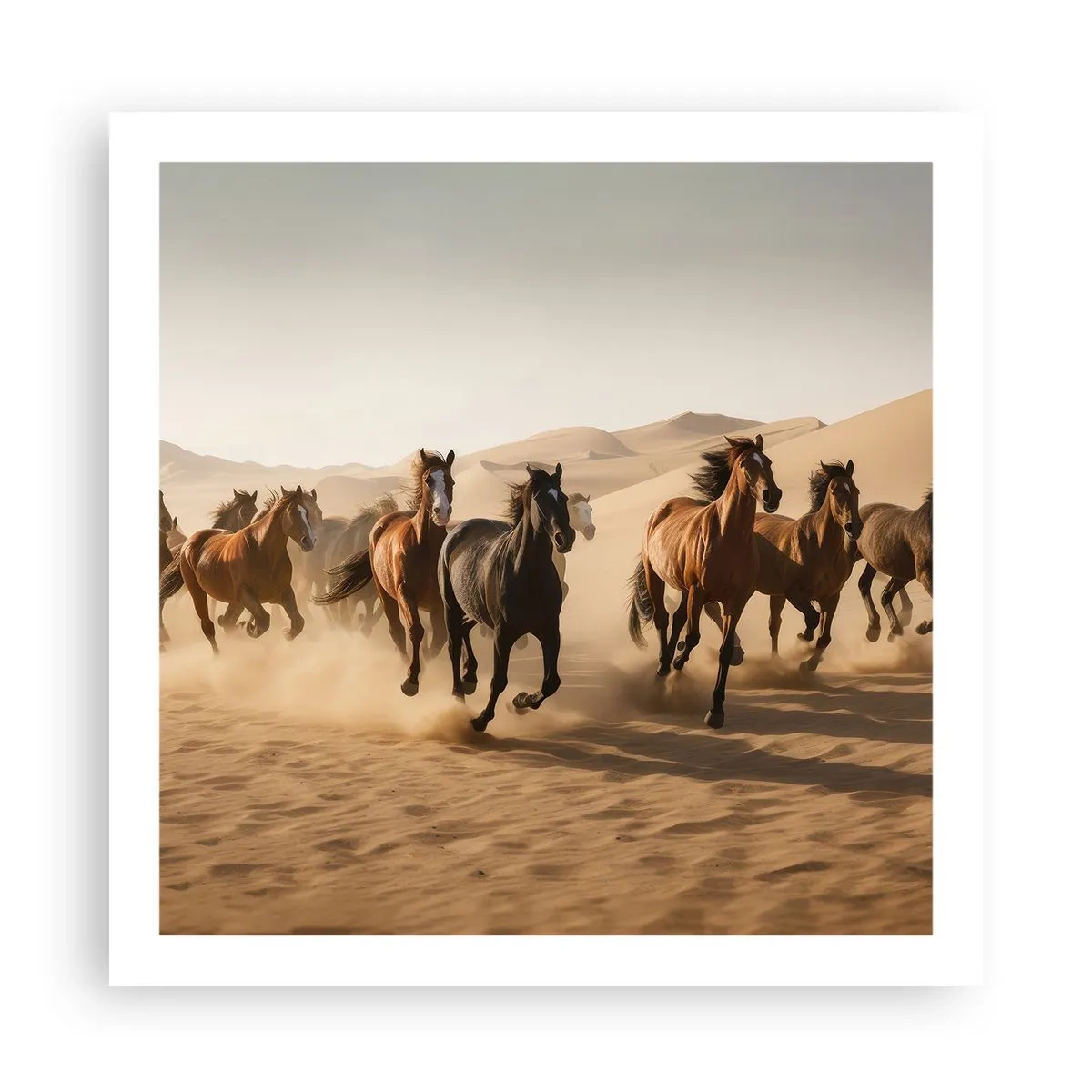 Poster - Frei wie der Wind - 60x60 cm