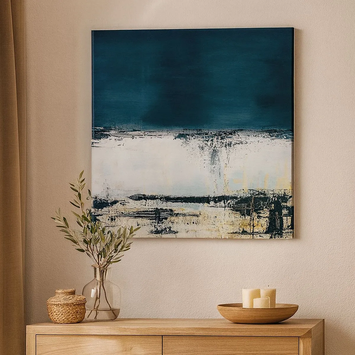 Bild auf Leinwand - Leinwandbild - Horizontale Komposition - 30x30 cm