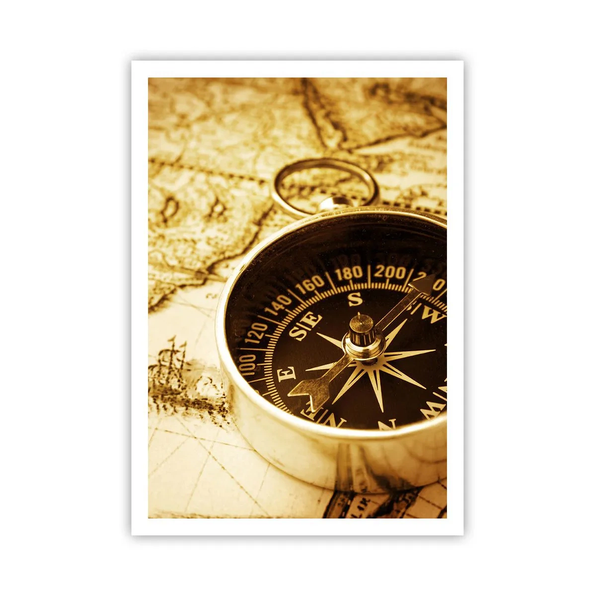 Poster - Ost oder West? - 70x100 cm