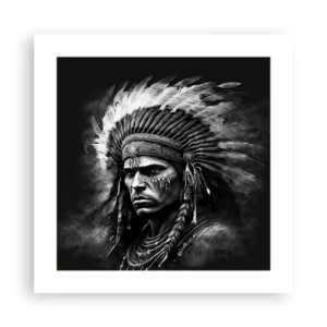 Poster - Anführer und Krieger - 40x40 cm